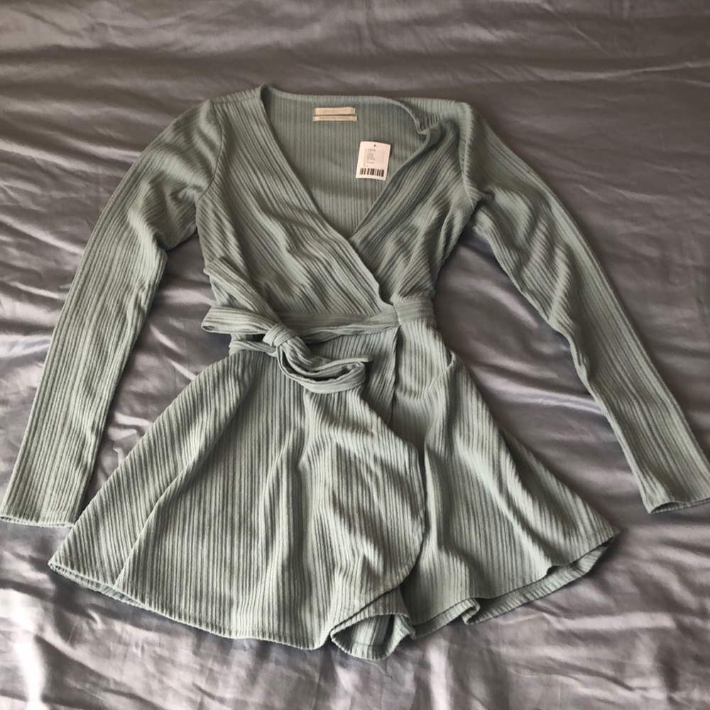 UO Light Blue Romper